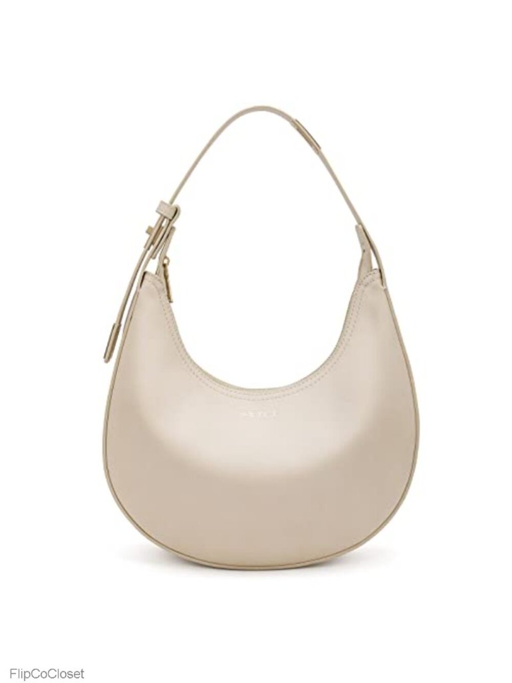 PU Leather Women's Shoulder Bag Hobo Handbag with Adjustable Strap